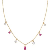 Collana Amen Donna in Argento Zircone CLOVGRBZ3 - CLOVGRBZ3